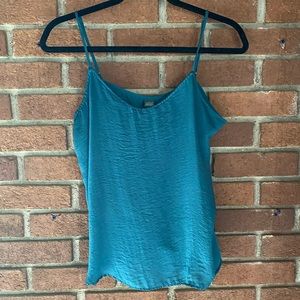 Wild Fable Teal Satin Tank